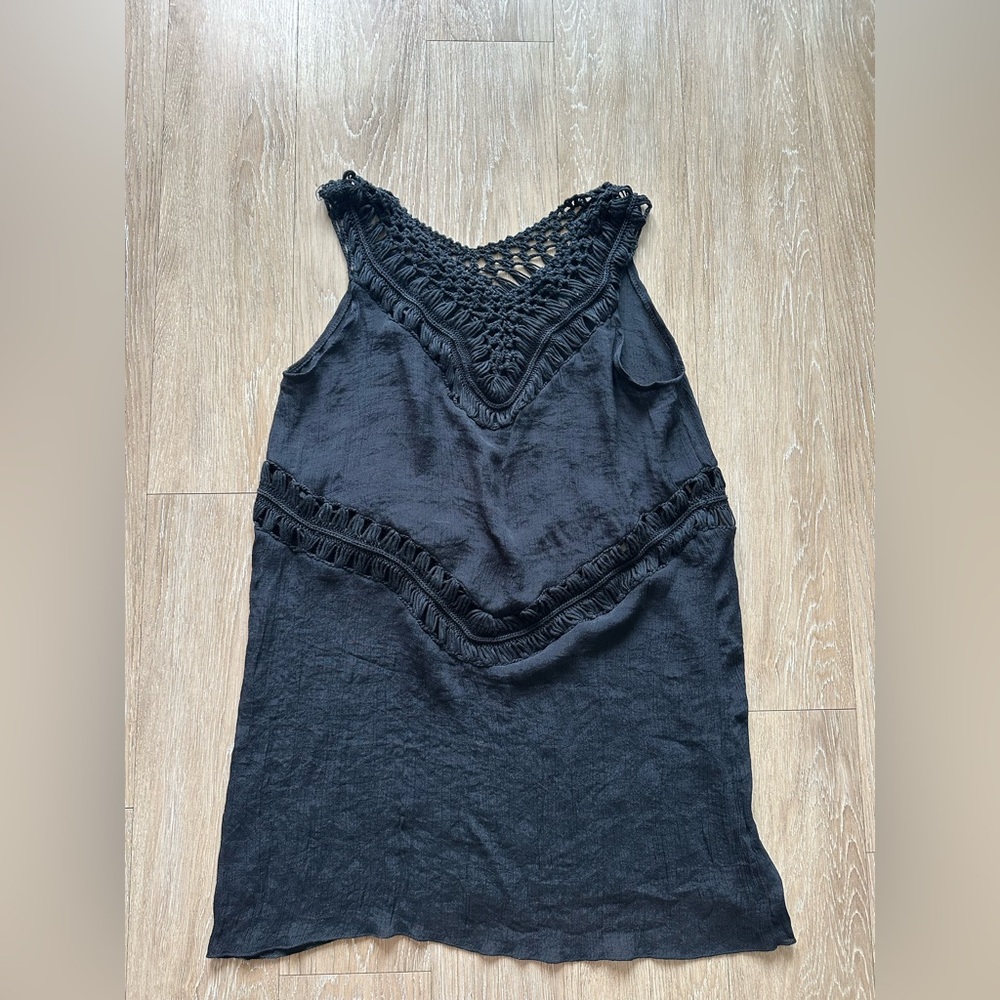 Never worn crochet swim cover up